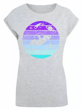 Футболка F4NT4STIC, пятнистый серый