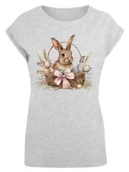 Футболка F4NT4STIC, пятнистый серый