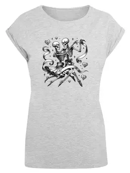 Футболка F4NT4STIC, пятнистый серый