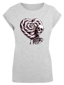 Футболка F4NT4STIC, пятнистый серый