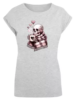 Футболка F4NT4STIC, пятнистый серый