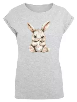 Футболка F4NT4STIC, пятнистый серый