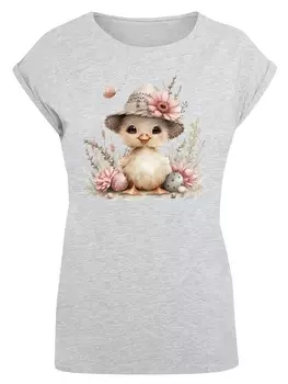 Футболка F4NT4STIC, пятнистый серый