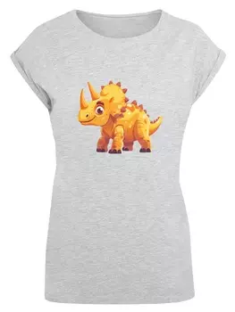 Футболка F4NT4STIC, пятнистый серый