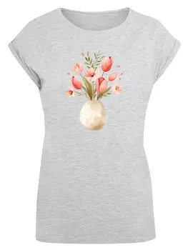 Футболка F4NT4STIC, пятнистый серый