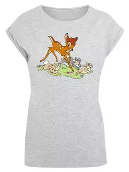 Футболка F4NT4STIC, пятнистый серый