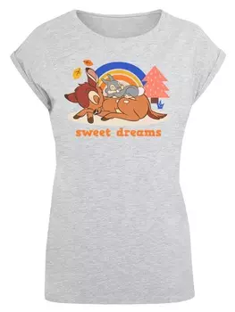 Футболка F4NT4STIC, пятнистый серый