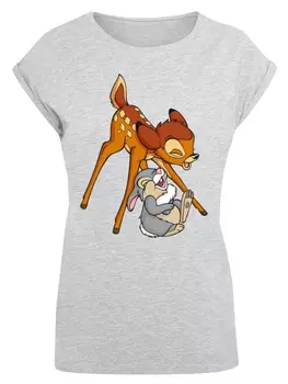 Футболка F4NT4STIC, пятнистый серый