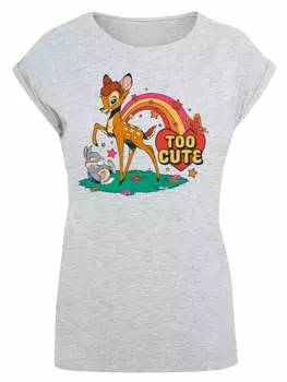 Футболка F4NT4STIC, пятнистый серый