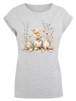 Футболка F4NT4STIC, пятнистый серый