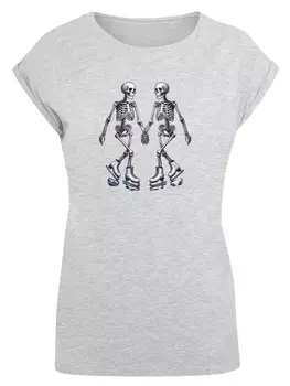 Футболка F4NT4STIC, пятнистый серый