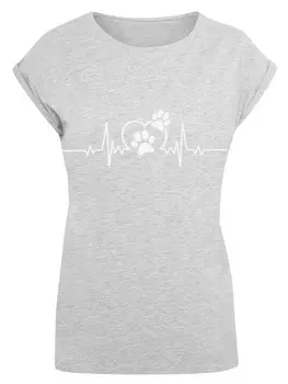 Футболка F4NT4STIC, пятнистый серый