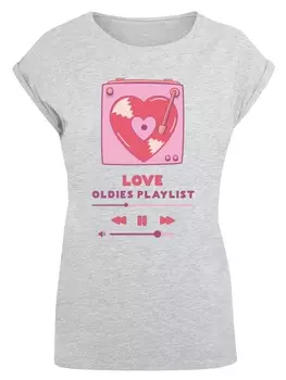 Футболка F4NT4STIC, пятнистый серый