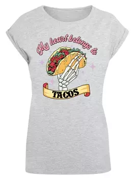 Футболка F4NT4STIC, пятнистый серый