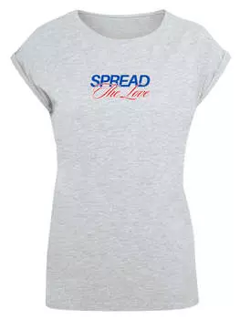 Футболка F4NT4STIC, пятнистый серый