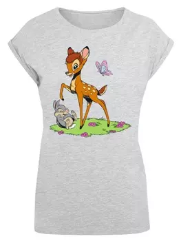 Футболка F4NT4STIC, пятнистый серый