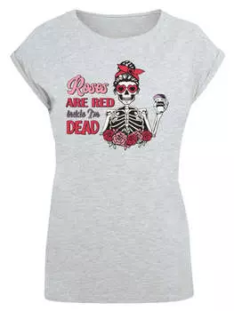 Футболка F4NT4STIC, пятнистый серый