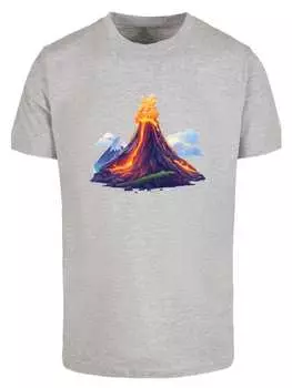 Футболка F4NT4STIC, пятнистый серый