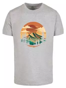 Футболка F4NT4STIC, пятнистый серый