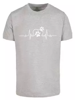 Футболка F4NT4STIC, пятнистый серый