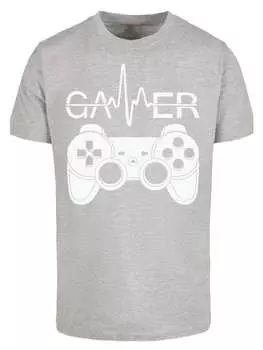 Футболка F4NT4STIC, пятнистый серый