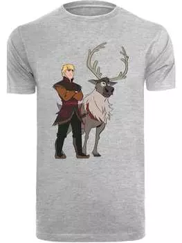 Футболка F4NT4STIC, пятнистый серый