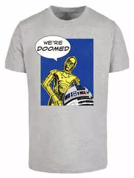 Футболка F4NT4STIC, пятнистый серый