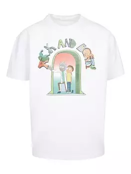 Футболка F4NT4STIC Rick und Morty, белый