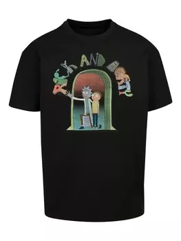 Футболка F4NT4STIC Rick und Morty, черный