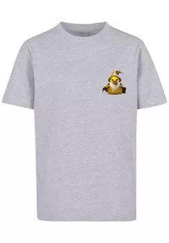 Футболка F4NT4STIC Rubber Duck Wizard TEE UNISEX, цвет grau meliert