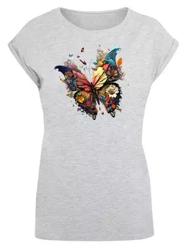 Футболка F4Nt4Stic SCHMETTERLING, серый