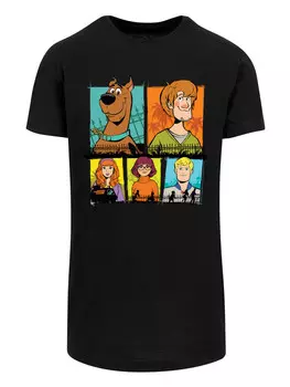Футболка F4NT4STIC Scooby Doo Group Frames, черный