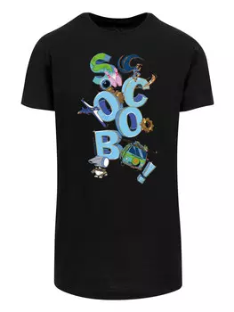 Футболка F4NT4STIC Scooby Doo Letters Jumble, черный