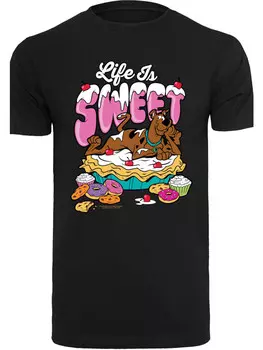 Футболка F4NT4STIC Scooby Doo Life Is Sweet, черный