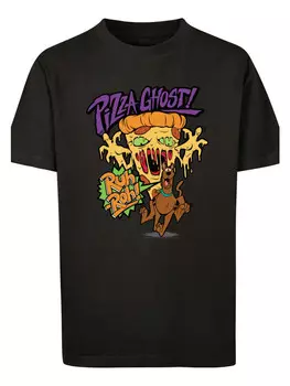 Футболка F4NT4STIC Scooby Doo Pizza Ghost Geist, черный