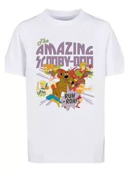 Футболка F4NT4STIC Scooby Doo The Amazing Scooby, белый