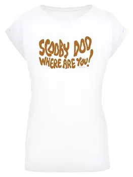Футболка F4NT4STIC Scooby Doo Where Are You Spooky, белый