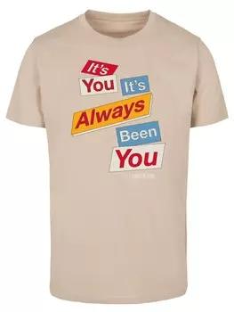 Футболка F4Nt4Stic SEX EDUCATION IT ALWAYS BEEN YOU NETFLIX TV SERIES, песочный