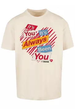 Футболка F4NT4STIC Sex Education It's Always You Netflix TV Series, песочный