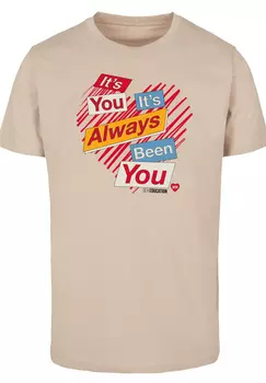 Футболка F4NT4STIC Sex Education It's Always You Netflix TV Series, песочный