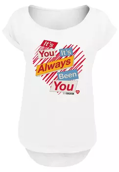 Футболка F4NT4STIC Sex Education It's Always You Netflix TV Series, белый