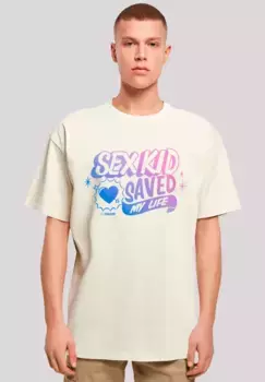 Футболка F4NT4STIC "Sex Education Sex Kid Blend", премиум качество, цвет Sand
