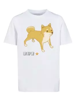 Футболка F4Nt4Stic SHIBA INU, белый