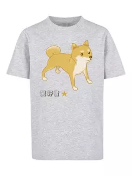 Футболка F4Nt4Stic SHIBA INU HUND, серый