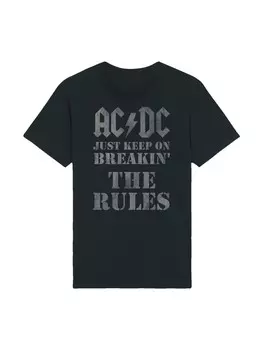 Футболка F4NT4STIC Shirt AC/DC, черный