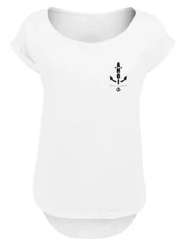 Футболка F4NT4STIC Shirt Ahoi Anker Knut & Jan Hamburg, белый