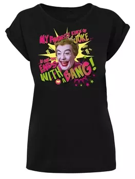 Футболка F4NT4STIC Shirt Batman TV Serie Joker Bang, черный