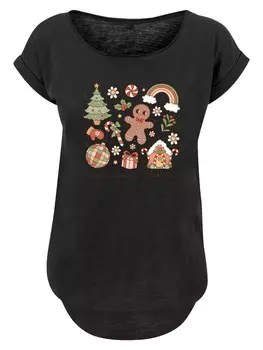 Футболка F4NT4STIC Shirt Christmas, черный