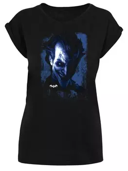 Футболка F4NT4STIC Shirt DC Comics Batman Arkham Asylum Joker, черный