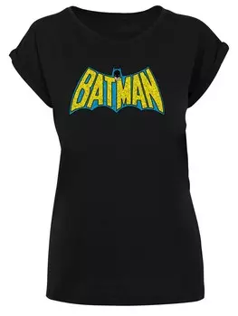 Футболка F4NT4STIC Shirt DC Comics Batman Crackle, черный